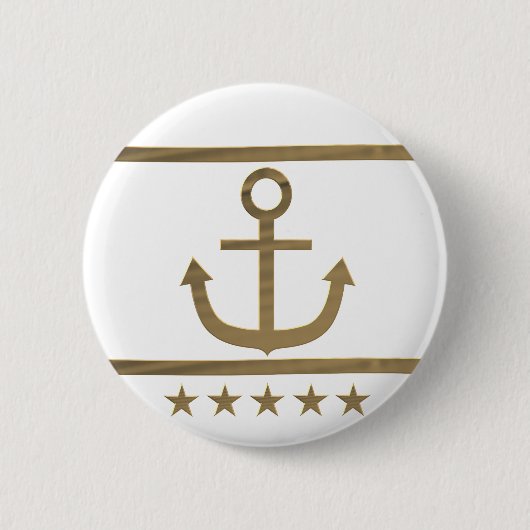 Glückssymbol für Goldanker Button (Vorderseite)
