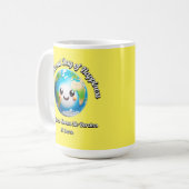 Glückstag. Glück kennt keine Grenzen. Kaffeetasse (Vorderseite Links)