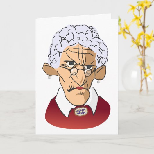 Glückstag, Mama Muttertag Spaß Karte (Gelbe Blume)