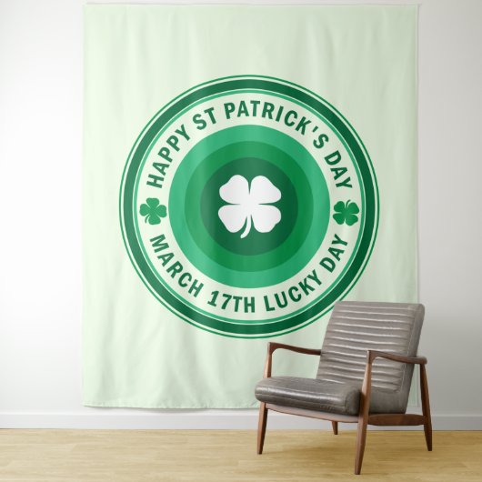 Glückstag März Wandteppich (Beispiel)