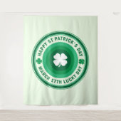 Glückstag März Wandteppich (Vorderseite)