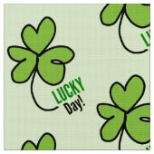 Glückstag Stoff (Nahaufnahme)