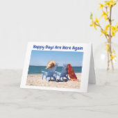 GLÜCKSTAGE-***BEGRÜNDUNG** KARTE (Gelbe Blume)