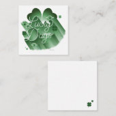 Glückstage / Stationierungskarte Mitteilungskarte (Vorne/Hinten)