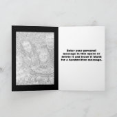 Glücksträhne Feiertagskarte (Innenseite)