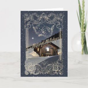 GLÜCKSURLAUB - Grußkarte Feiertagskarte