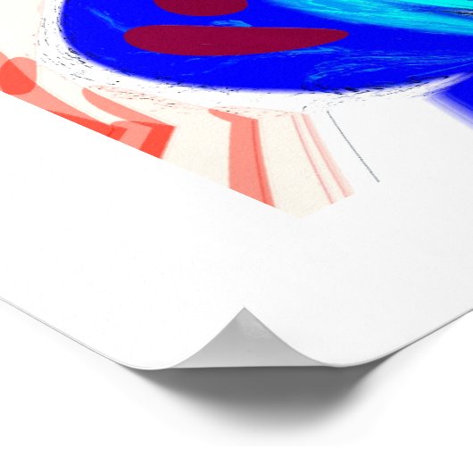 Glückswellen Poster (Ecke)