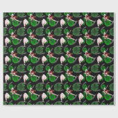 Glückswrapping Paper St. Patrick's Wrapping Paper Geschenkpapier (Flach)