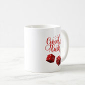 Glückswürfel Kaffeetasse (VorderseiteRechts)