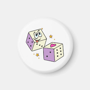 Glückswürfel Magnet
