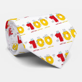 Glückszahl 100 krawatte (Gerollt)