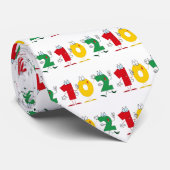 Glückszahl 102 krawatte (Gerollt)