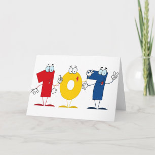 Glückszahl 107 karte