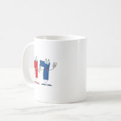 Glückszahl 17 kaffeetasse (Vorderseite Links)