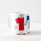 Glückszahl 17 kaffeetasse (Vorderseite Links)