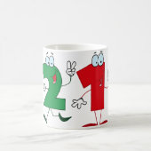 Glückszahl 21 kaffeetasse (Mittel)
