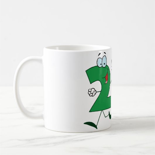 Glückszahl 21 kaffeetasse (Links)
