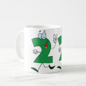 Glückszahl 22 kaffeetasse (Vorderseite Links)