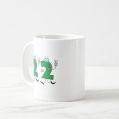 Glückszahl 22 kaffeetasse (Vorderseite Links)