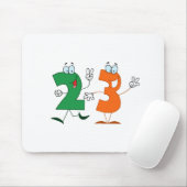 Glückszahl 23 mousepad (Mit Mouse)
