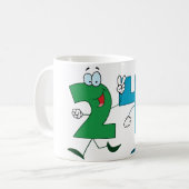 Glückszahl 24 kaffeetasse (Vorderseite Links)