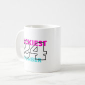 Glückszahl 24 kaffeetasse (Vorderseite Links)