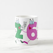 Glückszahl 26 kaffeetasse (Mittel)