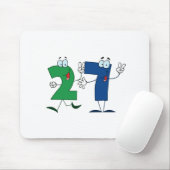 Glückszahl 27 mousepad (Mit Mouse)
