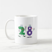 Glückszahl 28 kaffeetasse (Links)