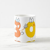 Glückszahl 30 kaffeetasse (Mittel)