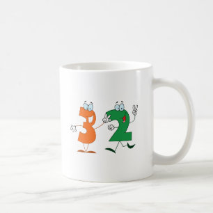 Glückszahl 32 kaffeetasse