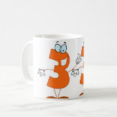 Glückszahl 33 kaffeetasse (Vorderseite Links)