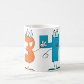 Glückszahl 34 kaffeetasse (Mittel)