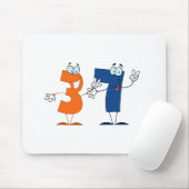 Glückszahl 37 mousepad (Mit Mouse)
