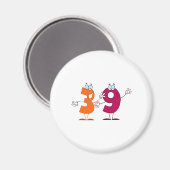 Glückszahl 39 magnet (Vorderseite/Rückseite)