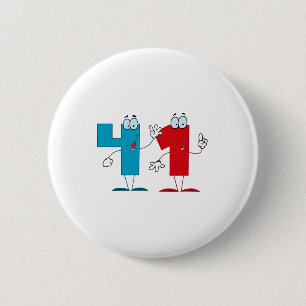 Glückszahl 41 button