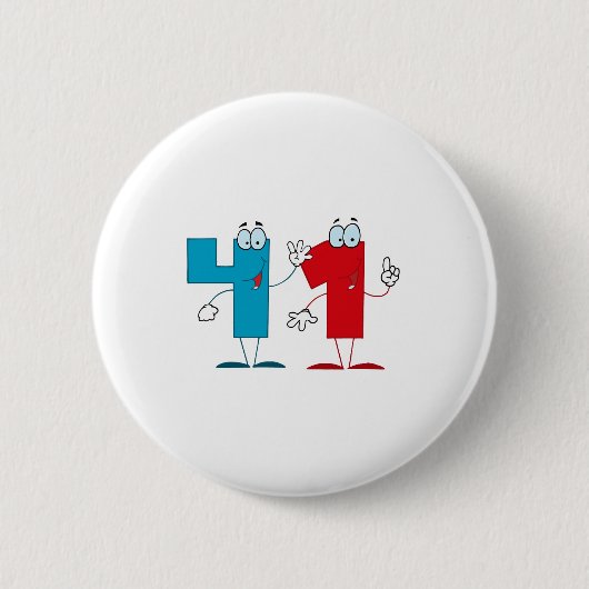 Glückszahl 41 button (Vorderseite)