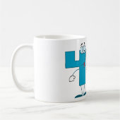 Glückszahl 43 kaffeetasse (Links)