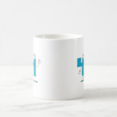 Glückszahl 44 kaffeetasse (Mittel)