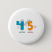 Glückszahl 45 button (Vorderseite)