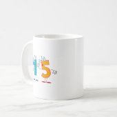Glückszahl 45 kaffeetasse (Vorderseite Links)