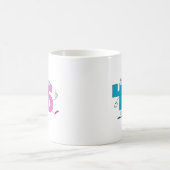 Glückszahl 46 kaffeetasse (Mittel)