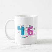 Glückszahl 46 kaffeetasse (Links)