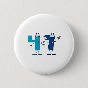 Glückszahl 47 button