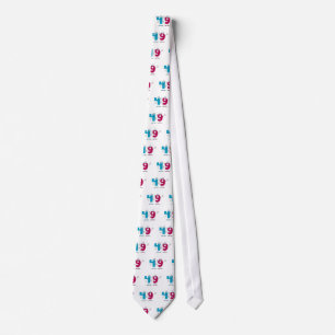 Glückszahl 49 krawatte