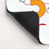 Glückszahl 50 mousepad (Ecke)