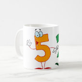 Glückszahl 52 kaffeetasse (Vorderseite Links)