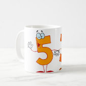 Glückszahl 53 kaffeetasse (Vorderseite Links)
