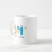 Glückszahl 54 kaffeetasse (Vorderseite Links)
