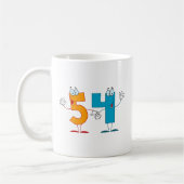 Glückszahl 54 kaffeetasse (Links)